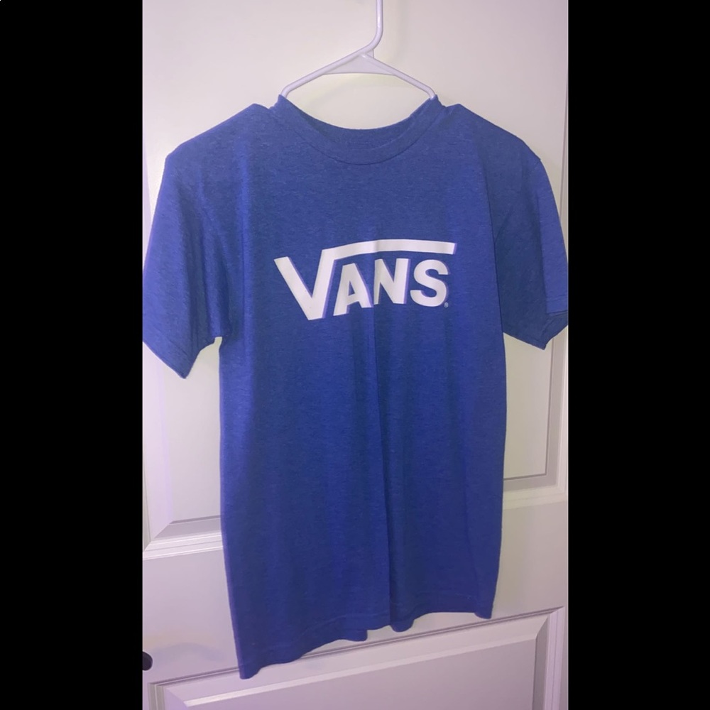 vans blue t-shirt